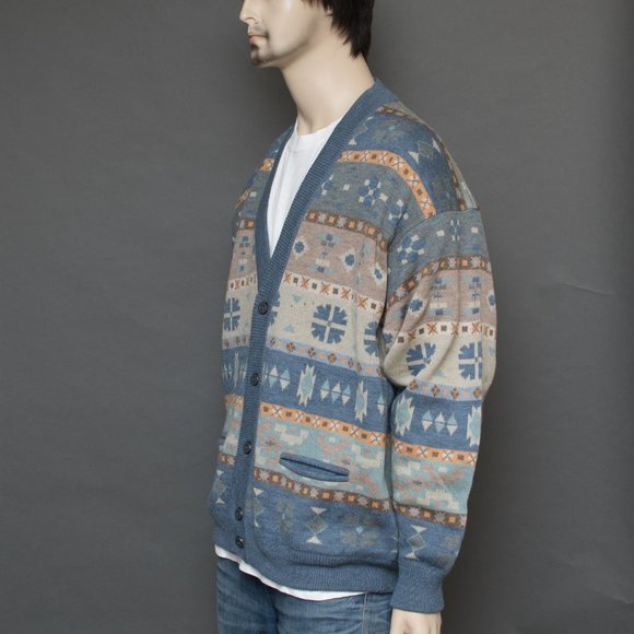 DALMINE UOMO Wool Sweater Size 54 Made in Italy - Picture 4 of 9